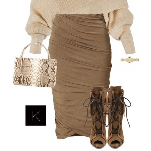 $98 *NEW* (L) COACH Classic Khaki Belt - Picture 7 of 8